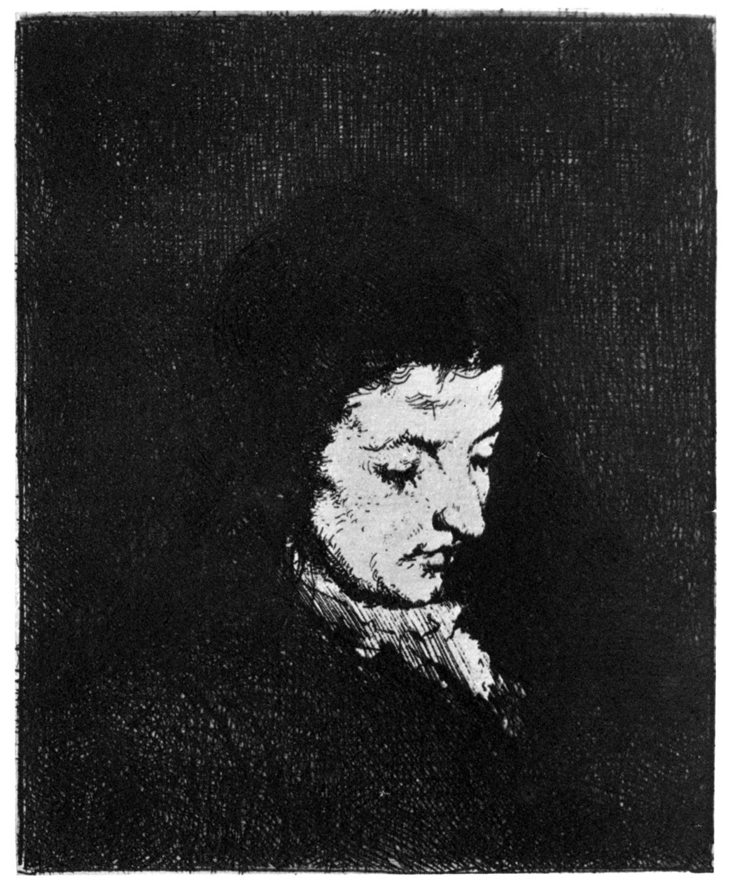 Köylü Kadın, Köylü, c1840-1890 1924 by Auguste Theodule Ribot