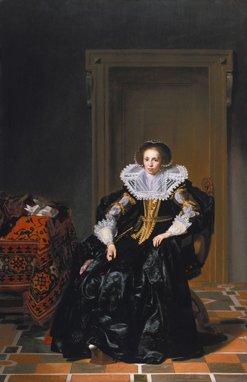 Bir Bayan Portresi by Thomas de Keyser