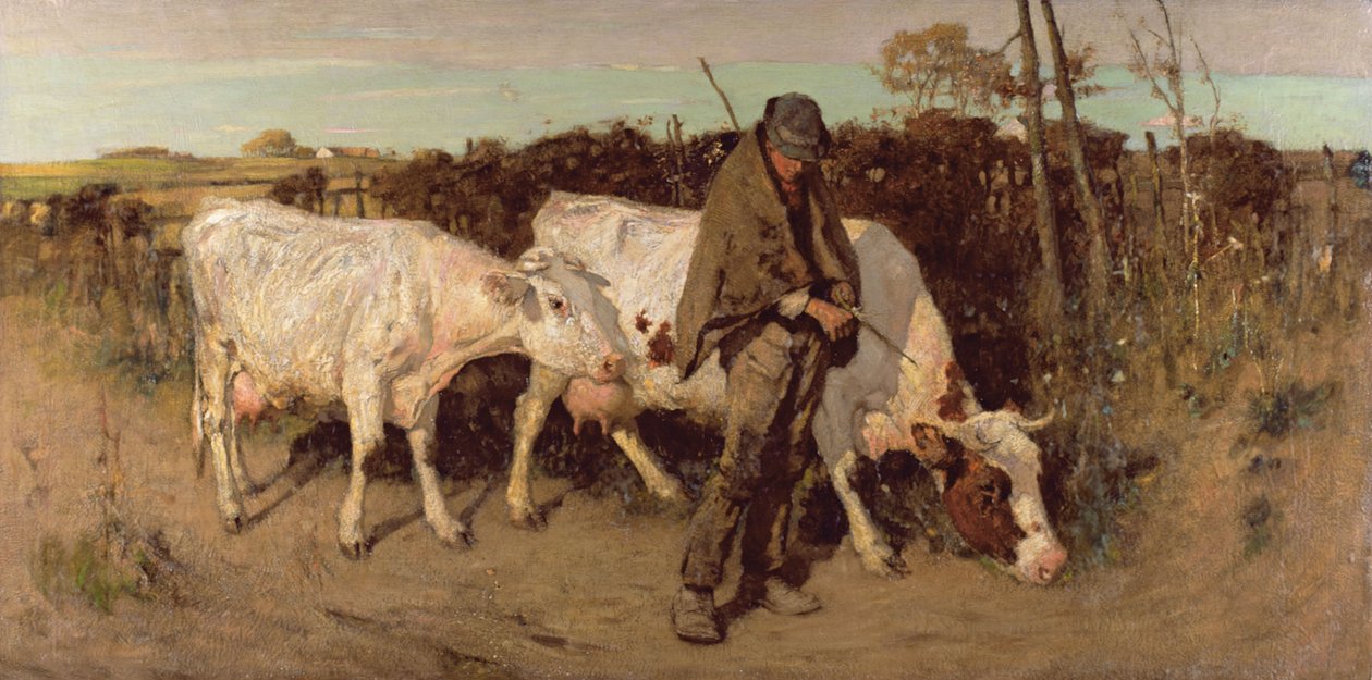 Meradan Dönüş, 1890 by Thomas Austen Brown