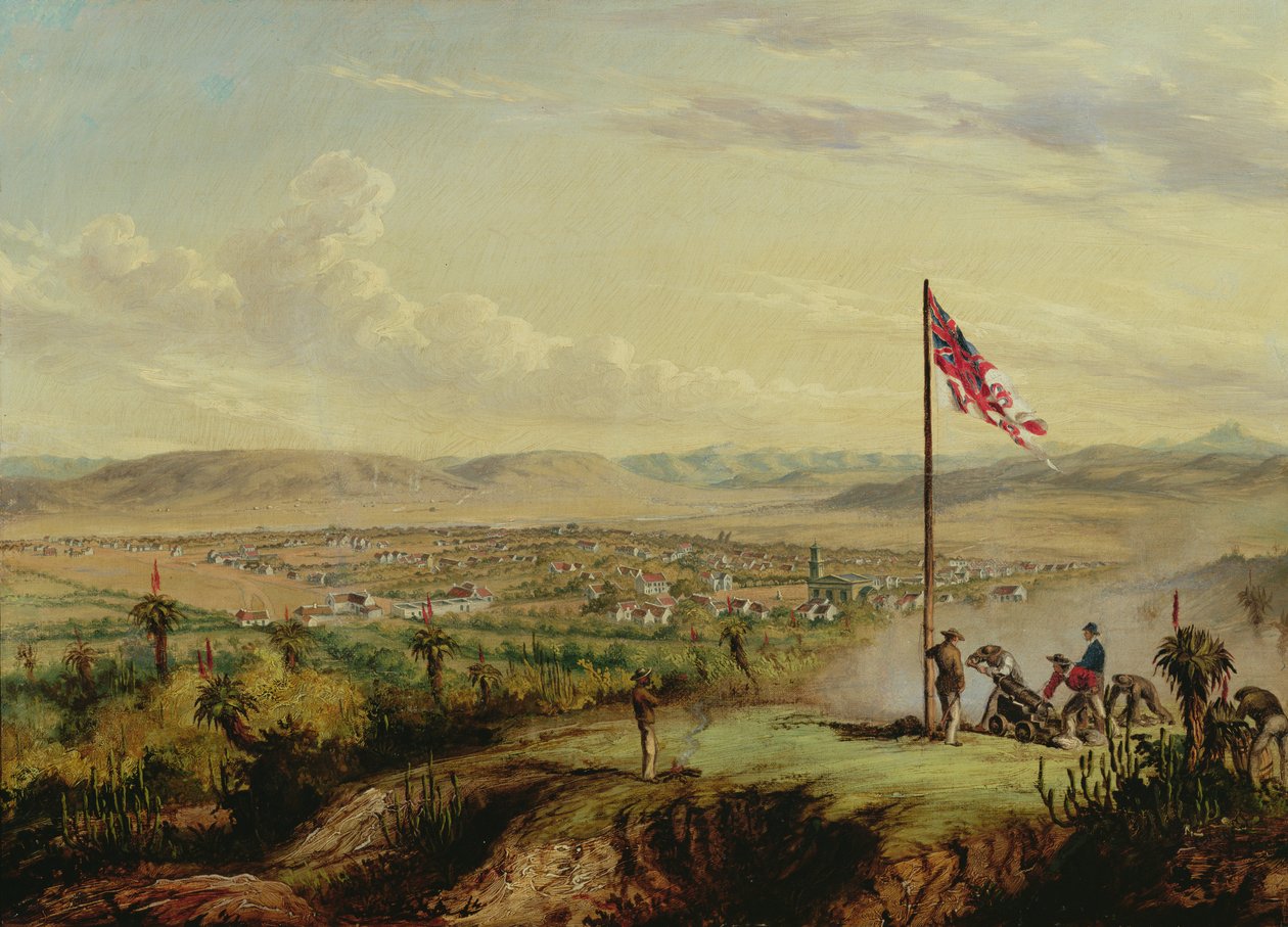 ಫೋರ್ಟ್ ಬ್ಯೂಫೋರ್ಟರ್ಕ್ನ ಒಂದು ನೋಟ by Thomas Baines