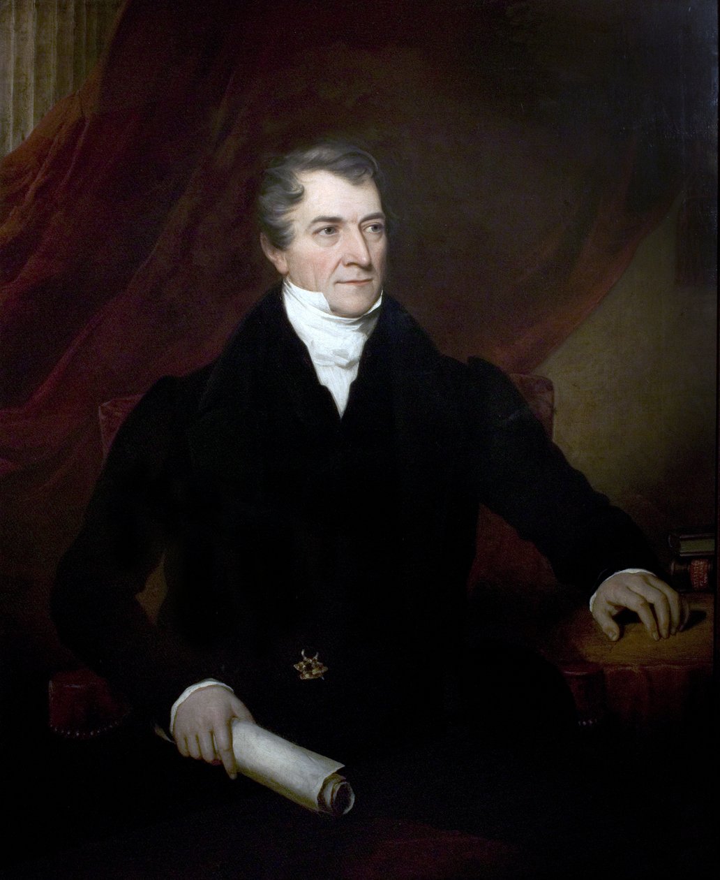 Lord Denman, c.1831-33 by Thomas Barber