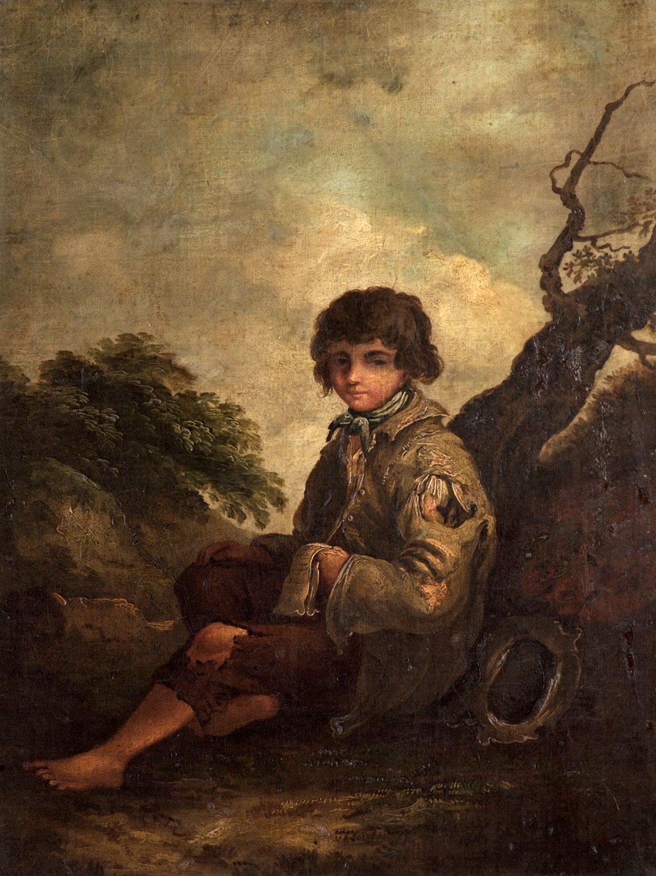 Genç Bir Ballad Şarkıcısı by Thomas Barker of Bath