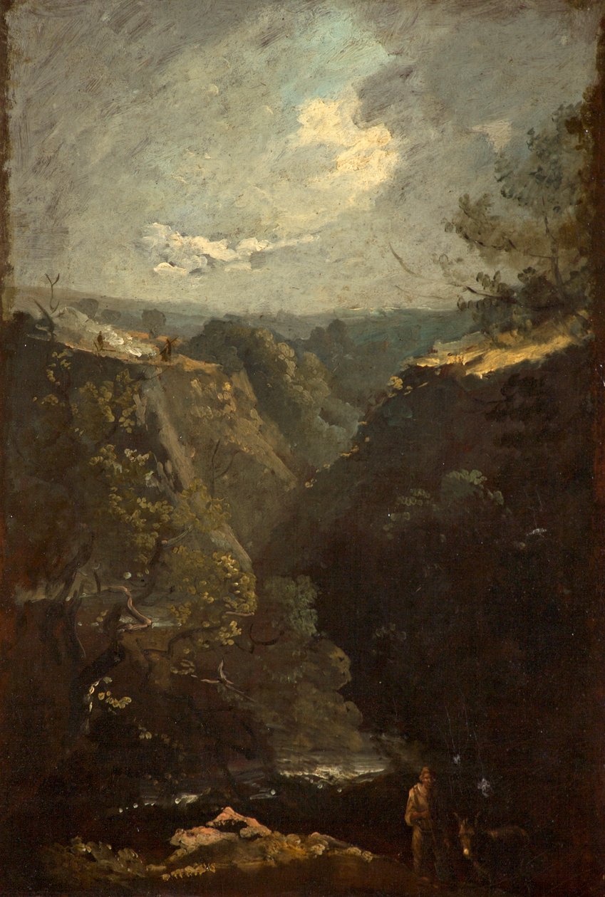 Fitil Kayaları, yaklaşık 1824 by Thomas Barker of Bath