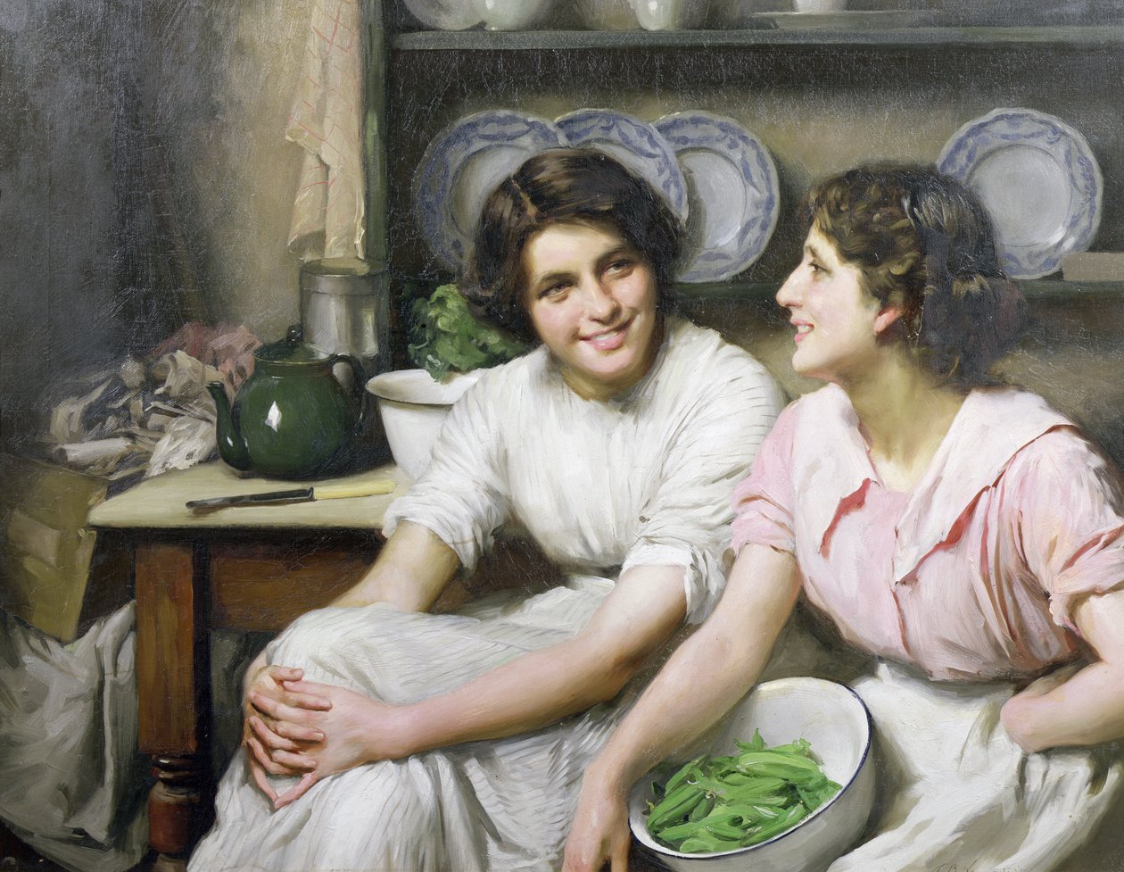 Sohbet kutuları, 1912 by Thomas Benjamin Kennington