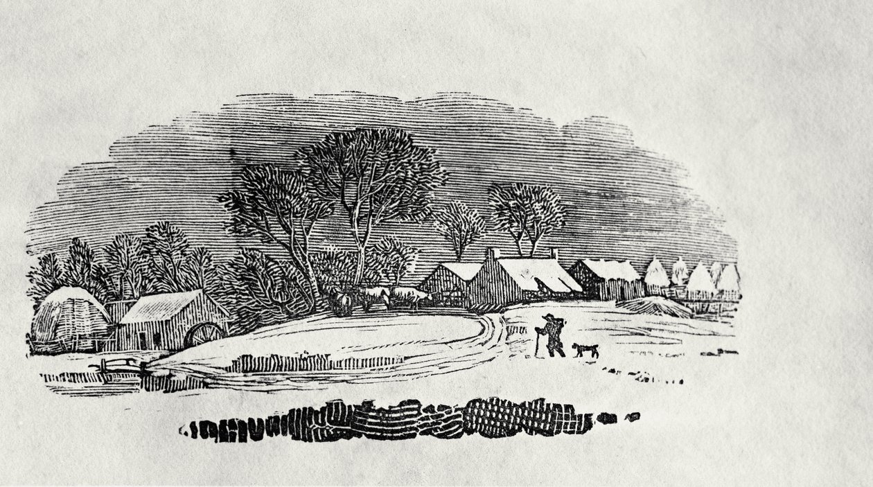 Son parça, 18. yüzyılın sonu veya 19. yüzyılın başı (ahşap gravür) by Thomas Bewick