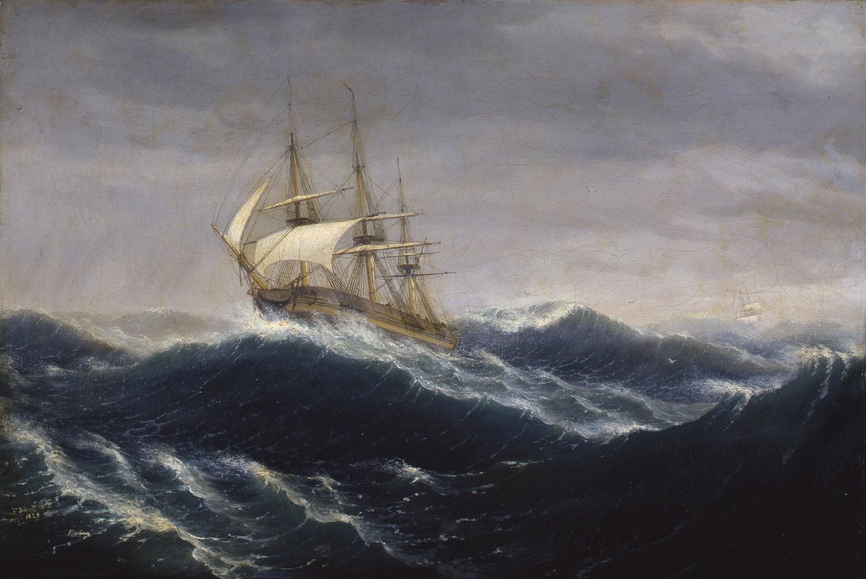 Ohio Gemisi, 1829 by Thomas Birch