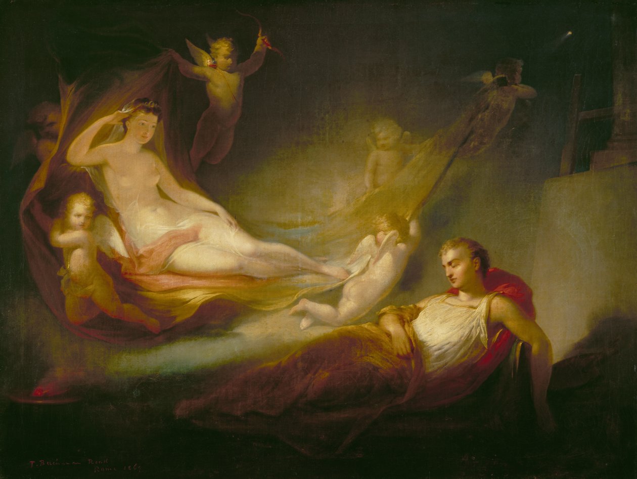 Bir Ressam Rüyası, 1869 by Thomas Buchanan Read