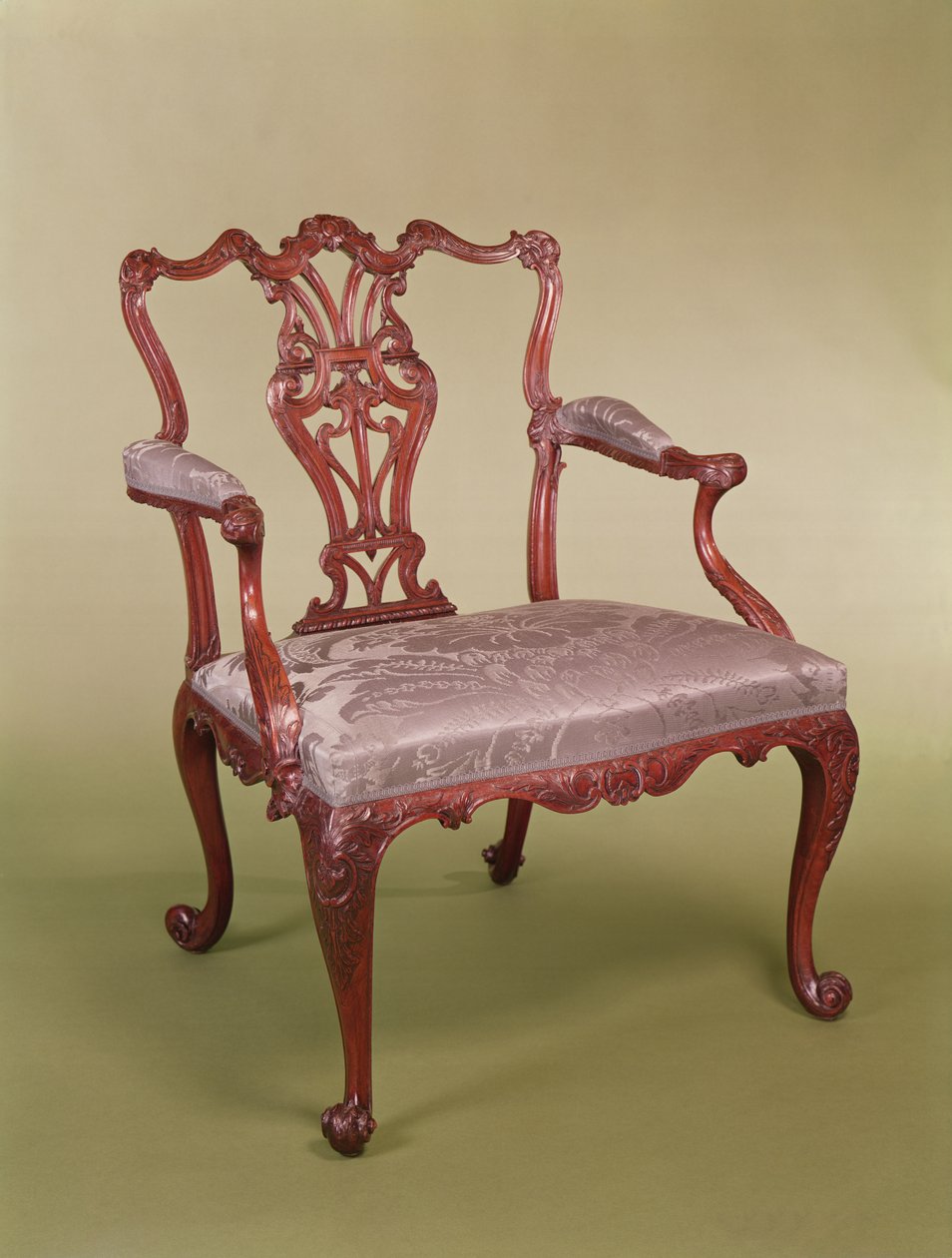 Koltuk, Thomas Chippendale, yaklaşık 1760 (maun) by Thomas Chippendale