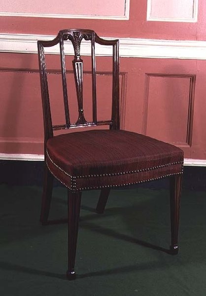 Chippendale sandalye, c.1780 by Thomas Chippendale