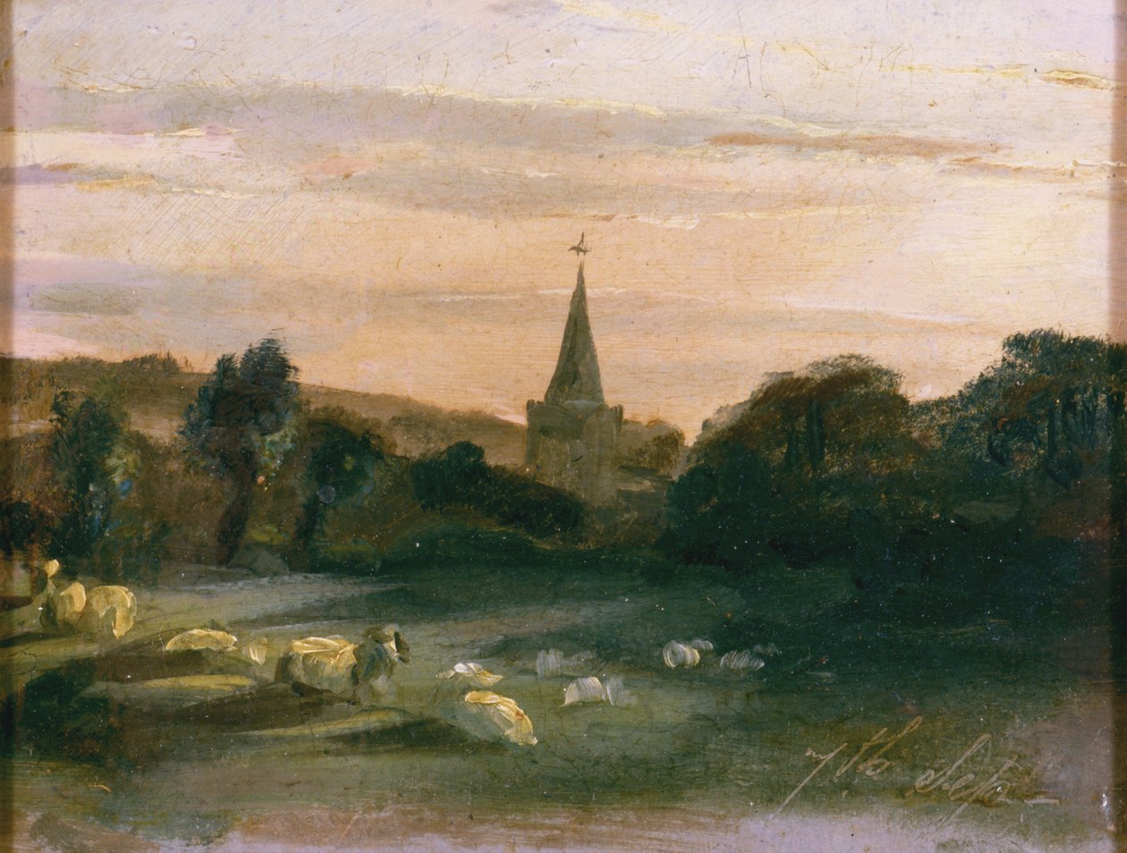 Stoke Poges Kilisesi (261372) by Thomas Churchyard