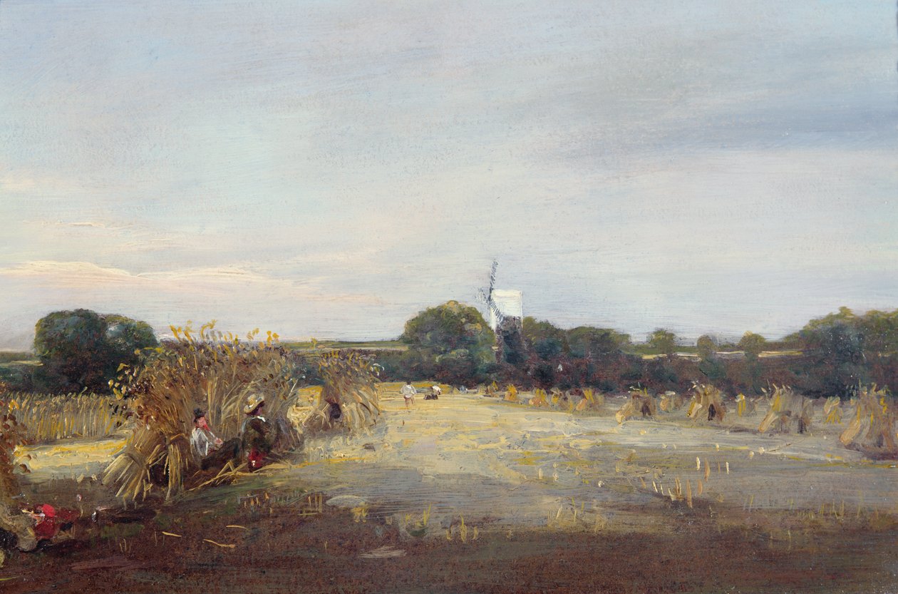 Hengistbury Head yakınlarındaki Yaz Hasadı by Thomas Churchyard