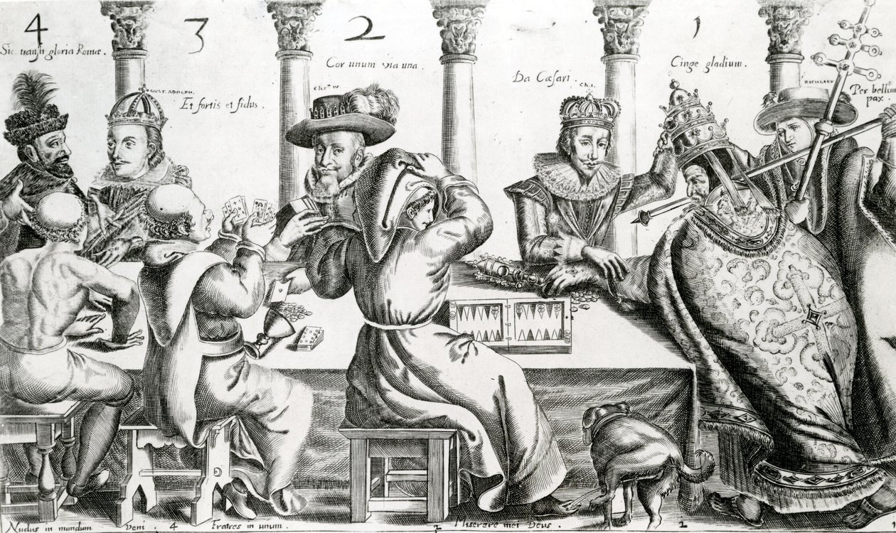 Kraliyet ve Dini Oyuncular, c.1609 by Thomas Cockson