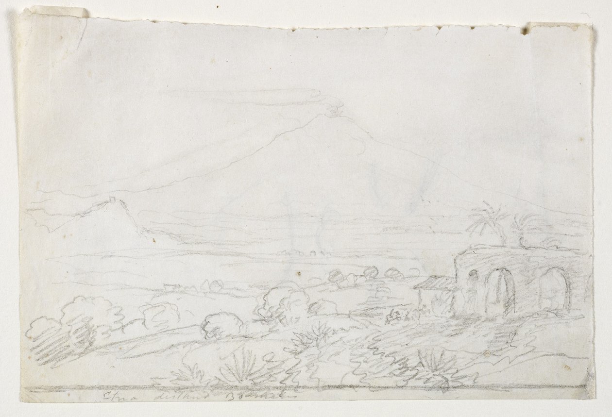 Aetna from a Distance of Thirty Miles, 1842  by Thomas Cole