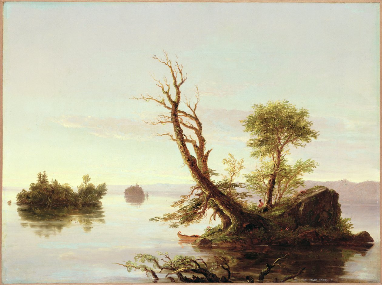 Amerikan Gölü Manzarası, 1844 by Thomas Cole