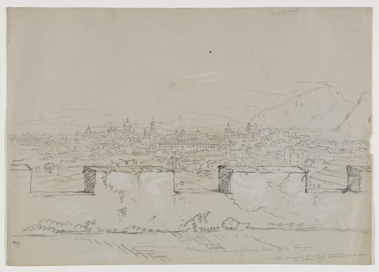 Palermo, Sicilya, Zisa Antik Sarazen Kulesi
