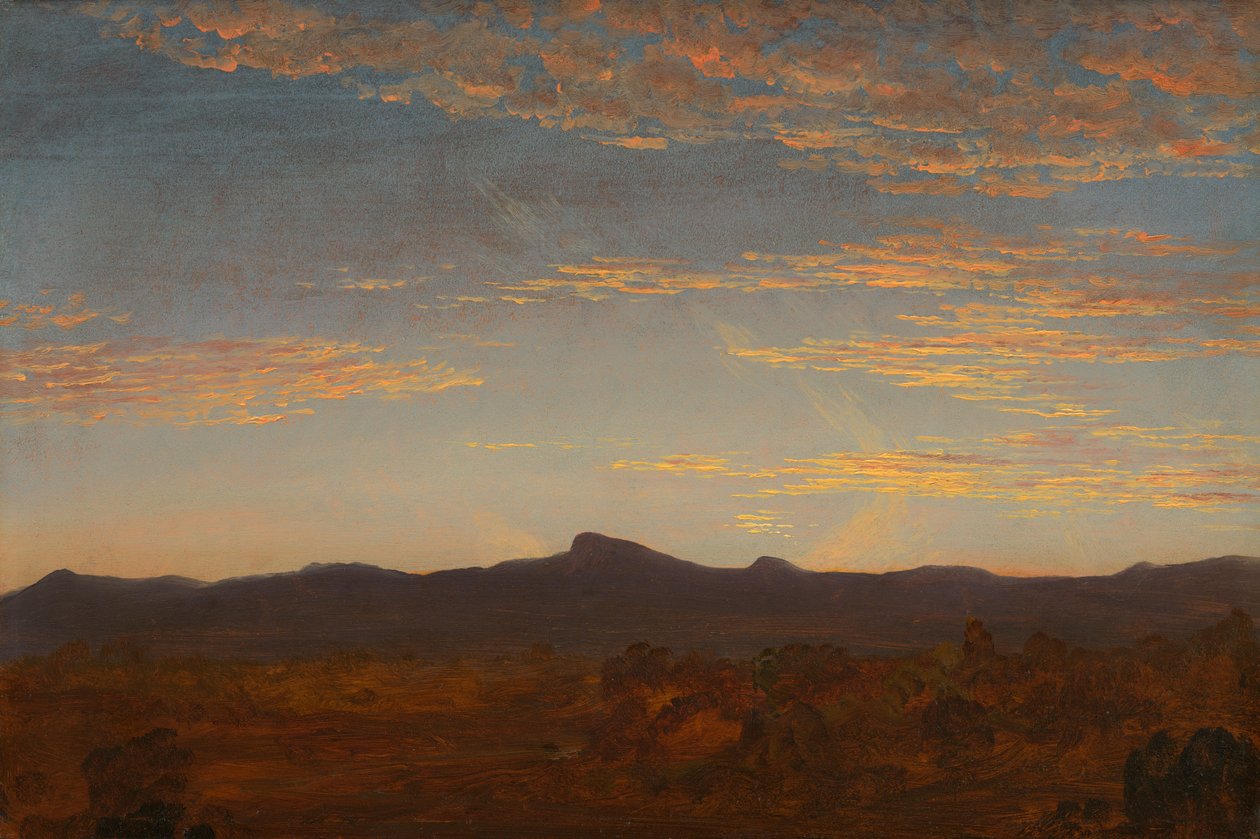 Catskill Creek için Çalışma by Thomas Cole