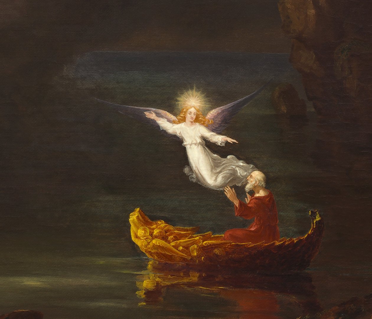 Yaşam Yolculuğu: Yaşlılık by Thomas Cole