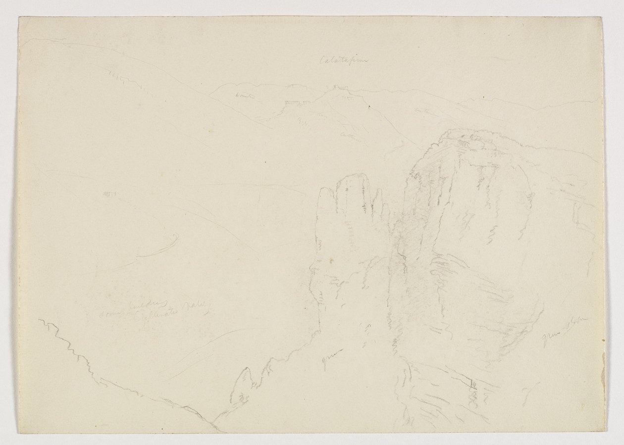 Urusengero i Segesta, Sisile, 1842 by Thomas Cole
