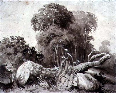 Devrilmiş Bir Ağaç by Thomas Collier