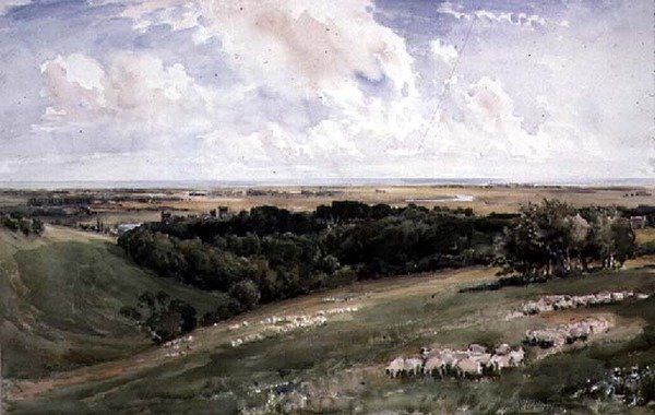 Arundel Parkı, Sussex by Thomas Collier