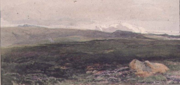 Loch Awe yakınlarındaki tepeler, Alacakaranlık by Thomas Collier