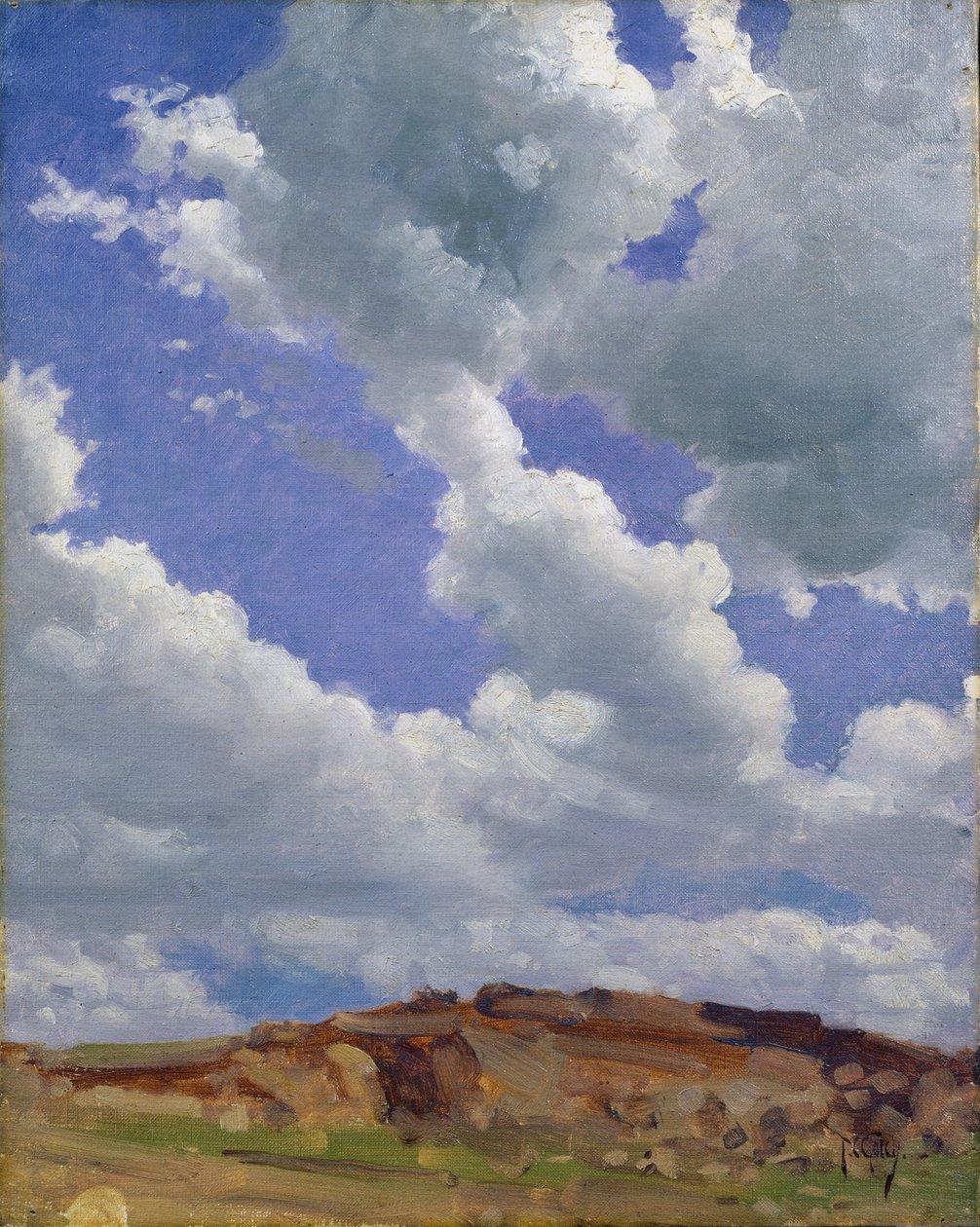Clouds  by Thomas Cooper Gotch