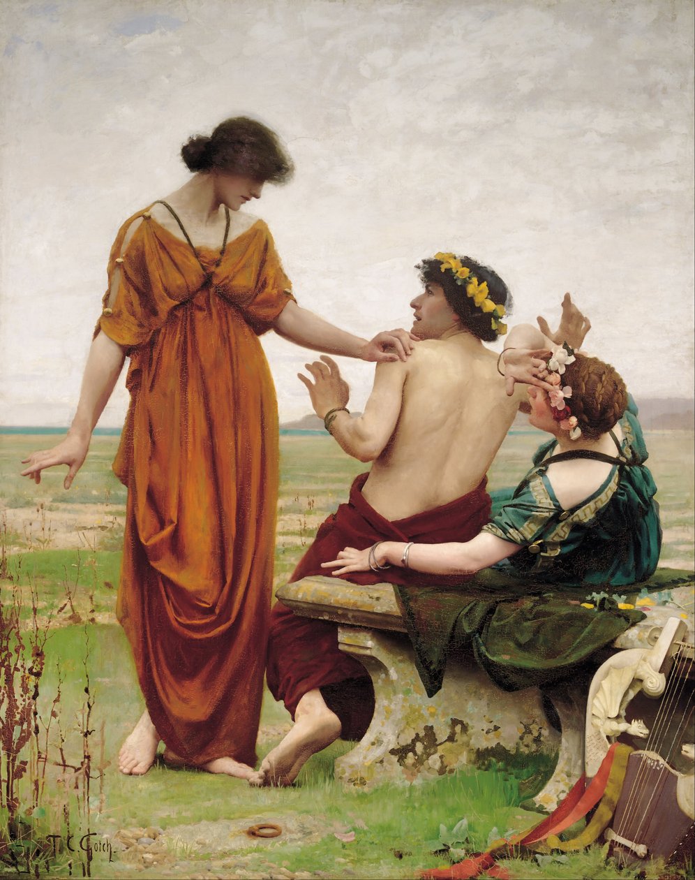 Kader by Thomas Cooper Gotch