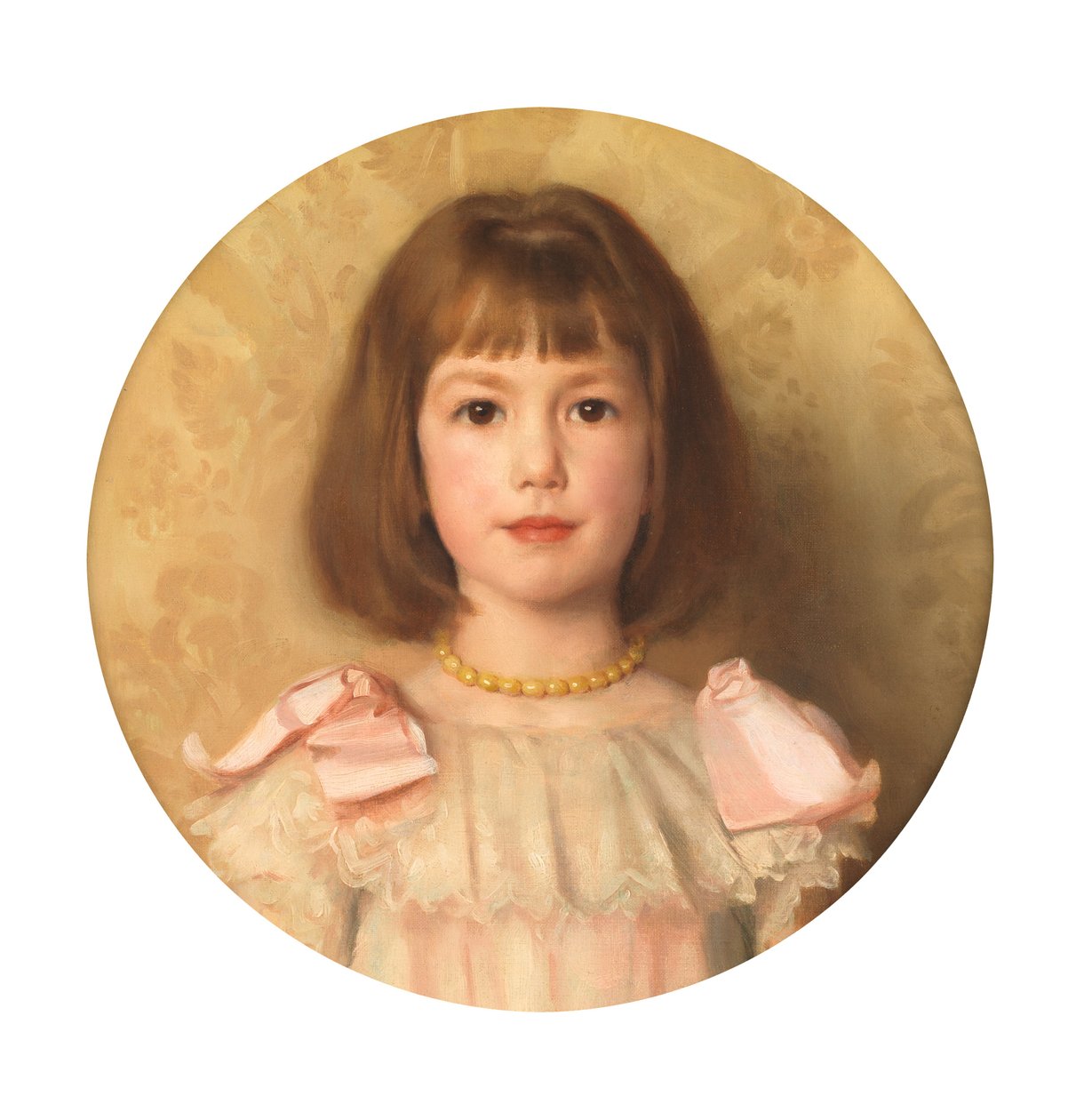 Rosalind (panel üzerine serilmiş tuval üzerine yağlıboya) by Thomas Cooper Gotch