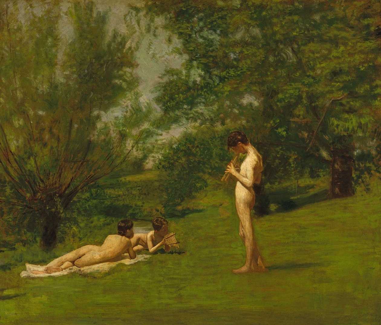 Arcadia, 1883 dolaylarında by Thomas Eakins