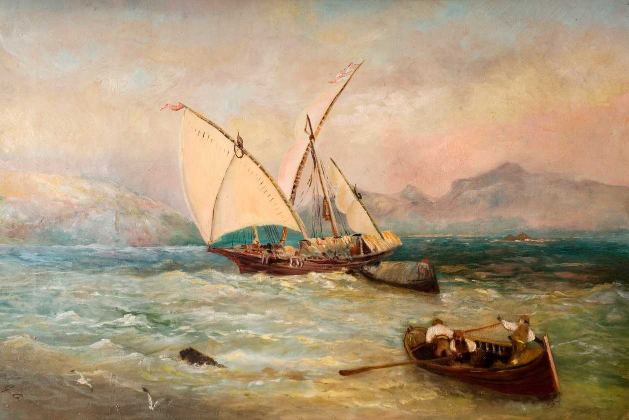 Tees üzerinde by Thomas Creswick
