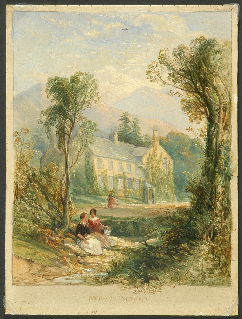 Rydal Dağı, c.1840-7 by Thomas Creswick