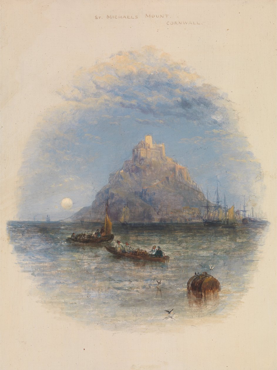 Aziz Michael Dağı, Cornwall by Thomas Creswick