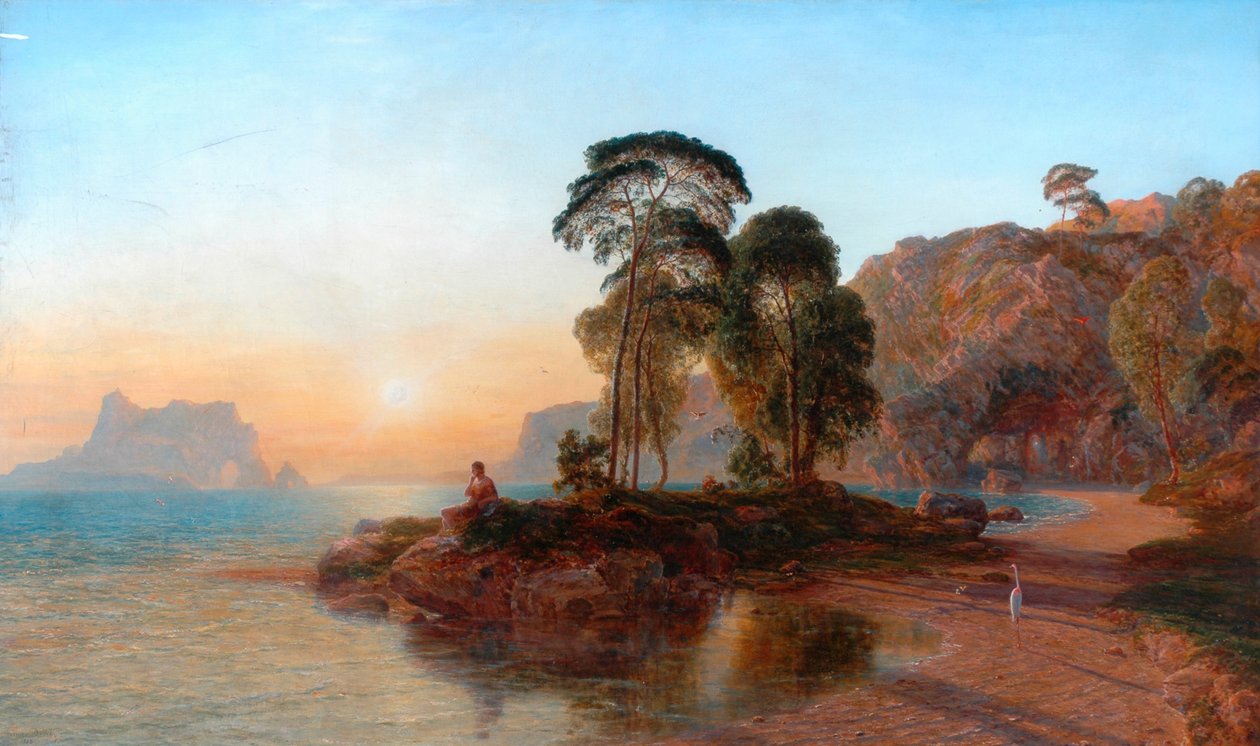 Su Sahnesi, 1858 by Thomas Danby
