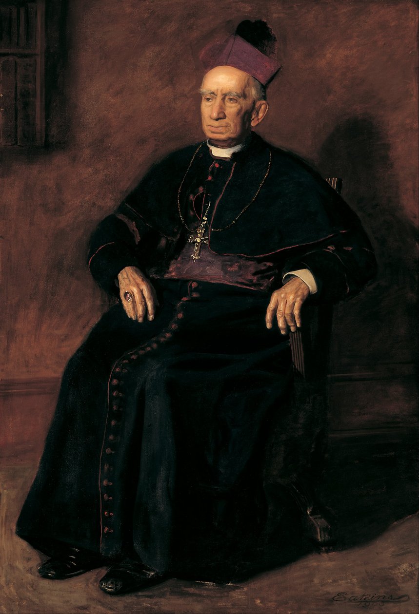 Başpiskopos William Henry Elder by Thomas Eakins