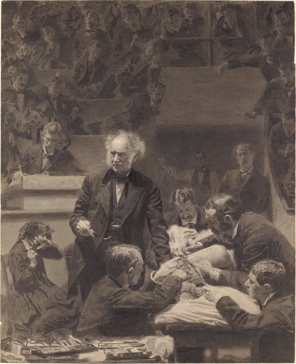 Brüt Klinik, G91 by Thomas Eakins