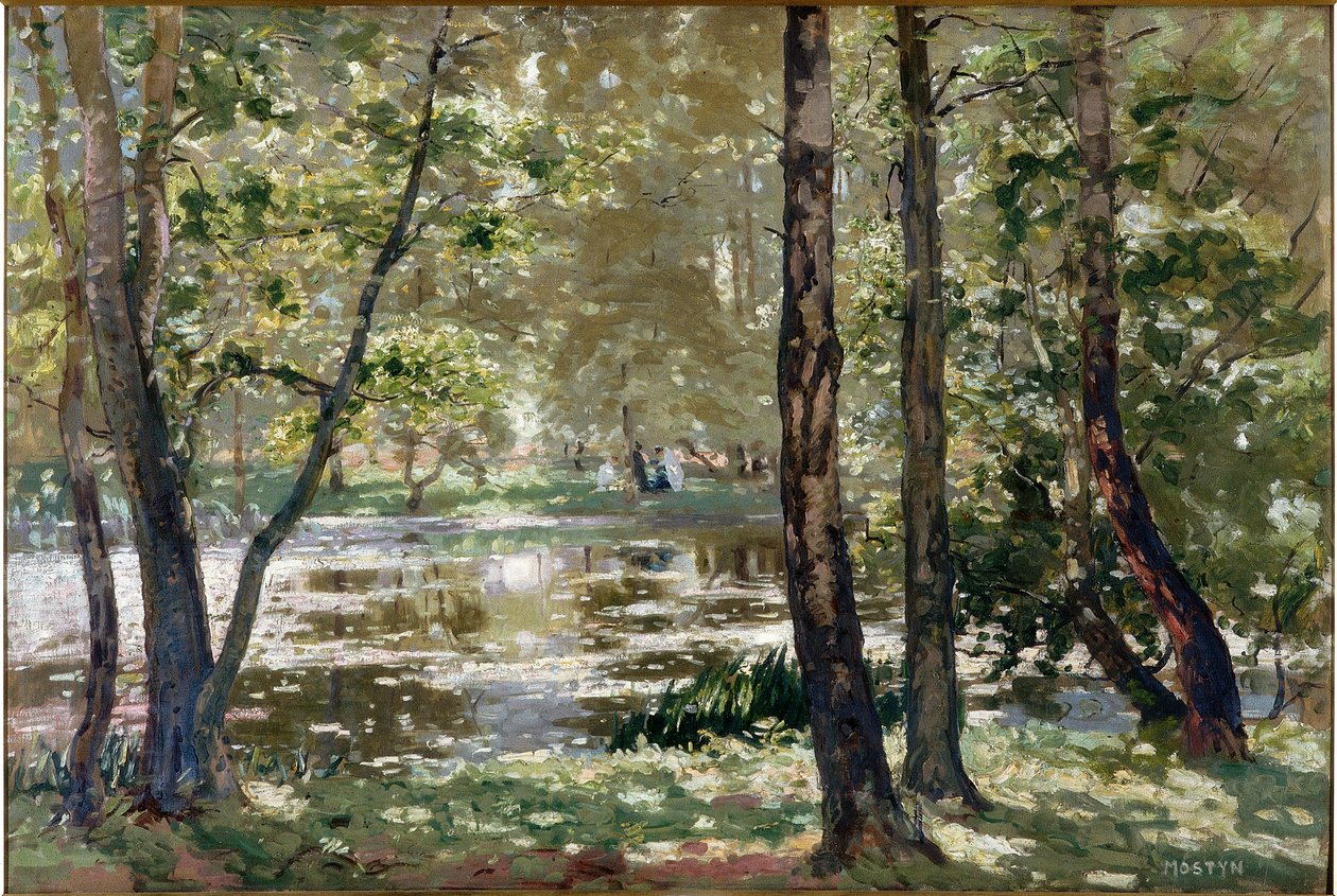 Güneş Işığı, Burnham Kayınları by Thomas Edwin Mostyn