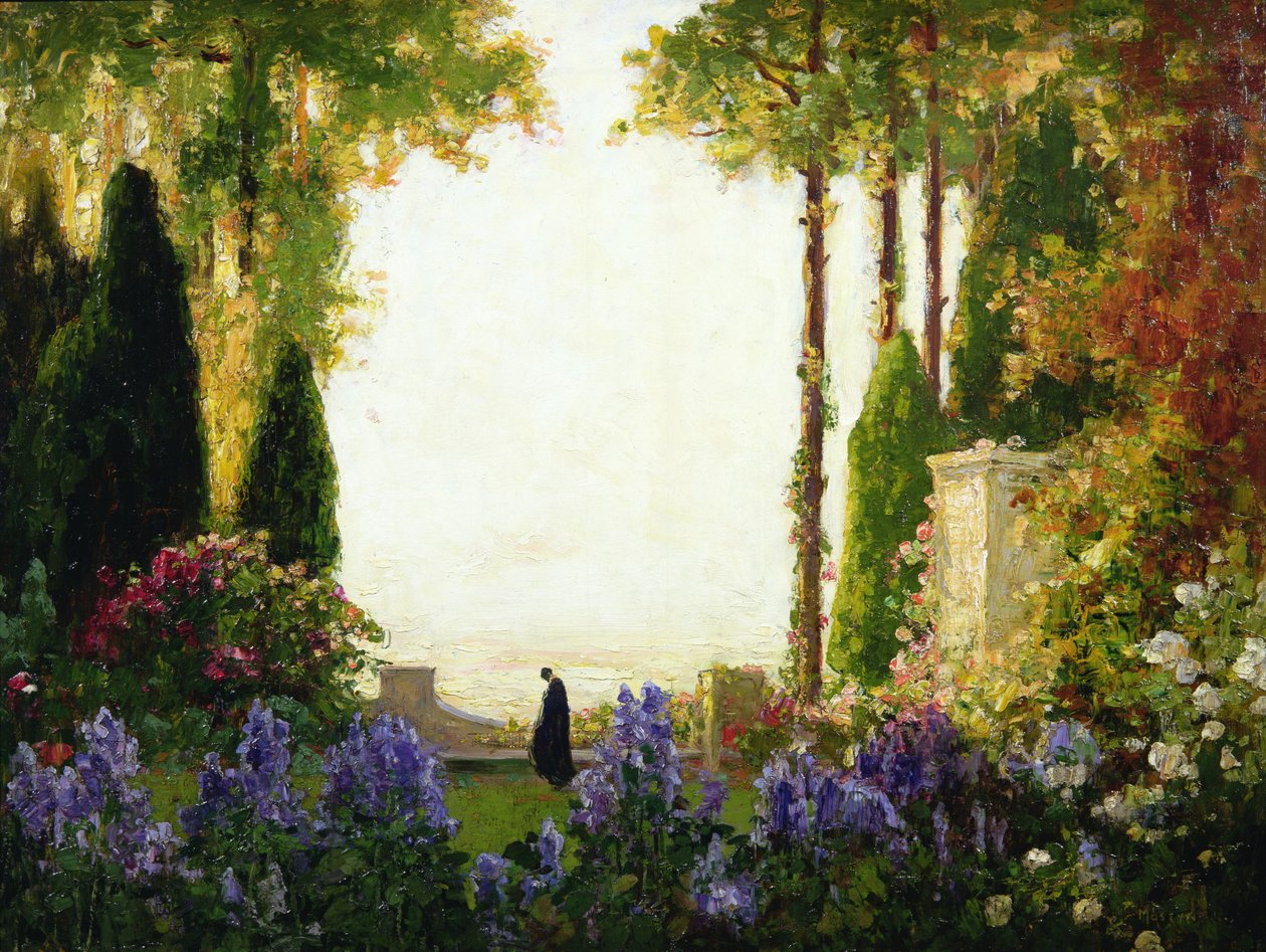 Romantizm Bahçesi by Thomas Edwin Mostyn