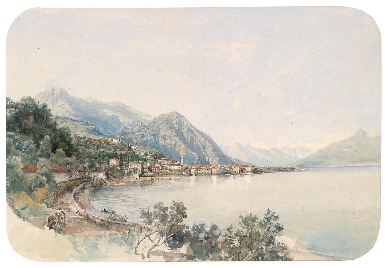 Como Gölü üzerinden Bellaggio