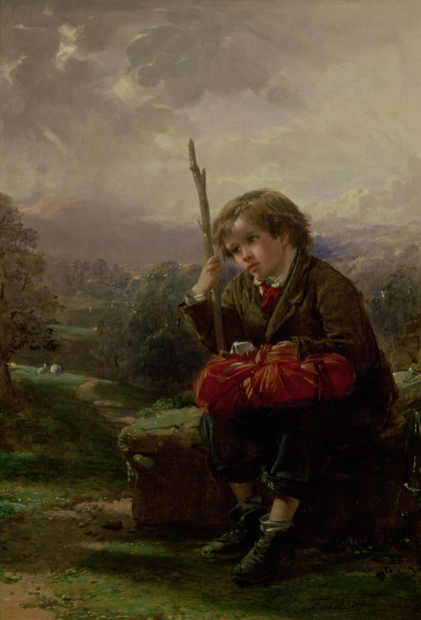 Bu arada bir Dinlenme by Thomas Faed