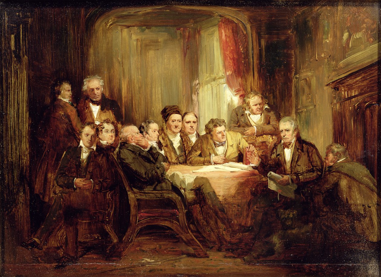 Sir Walter Scott ve Edebi Dostları Abbotsford