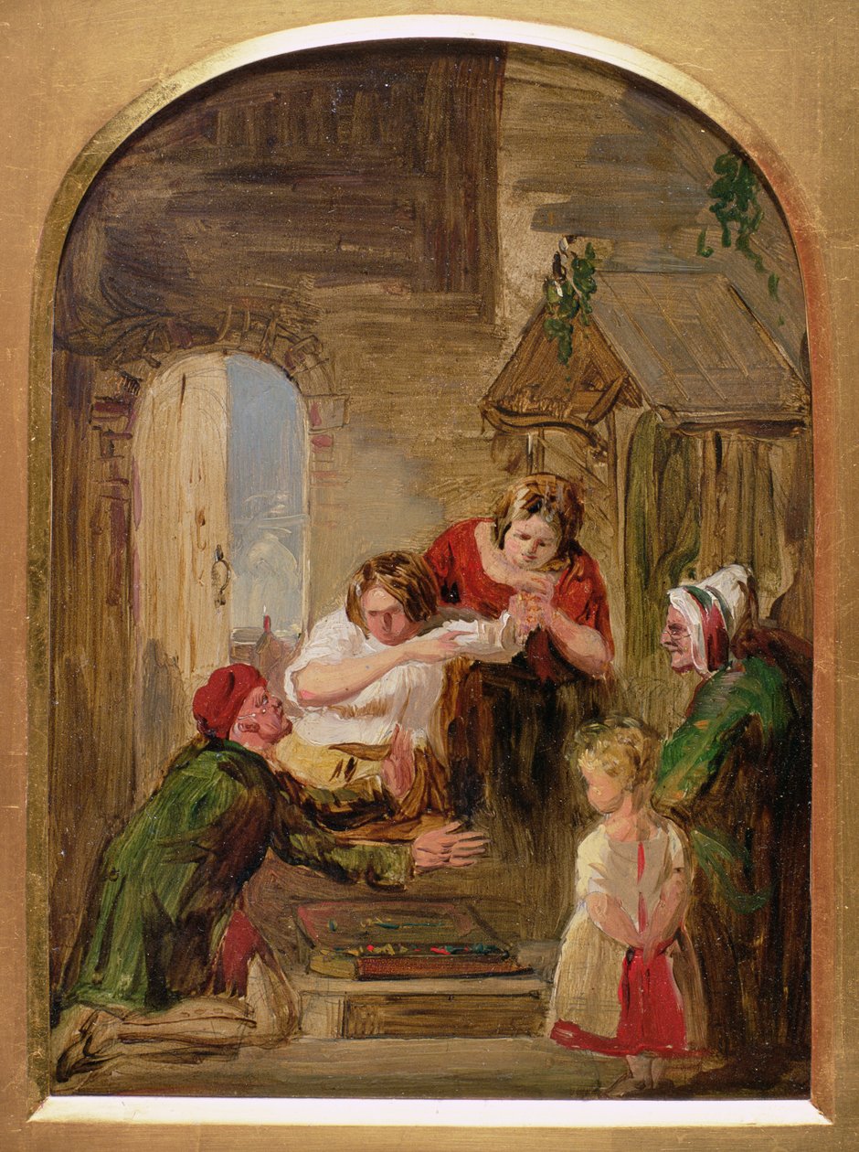 Pedlar by Thomas Faed