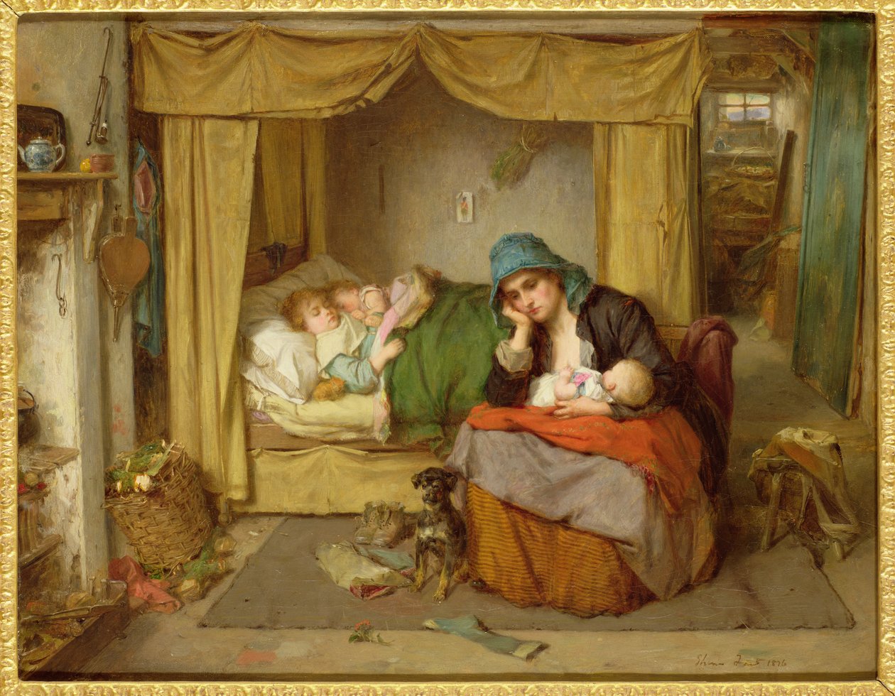 Mutlu bir günün sonu by Thomas Faed
