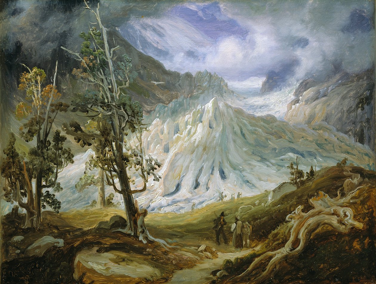 Grindelwaldgletscher by Thomas Fearnley
