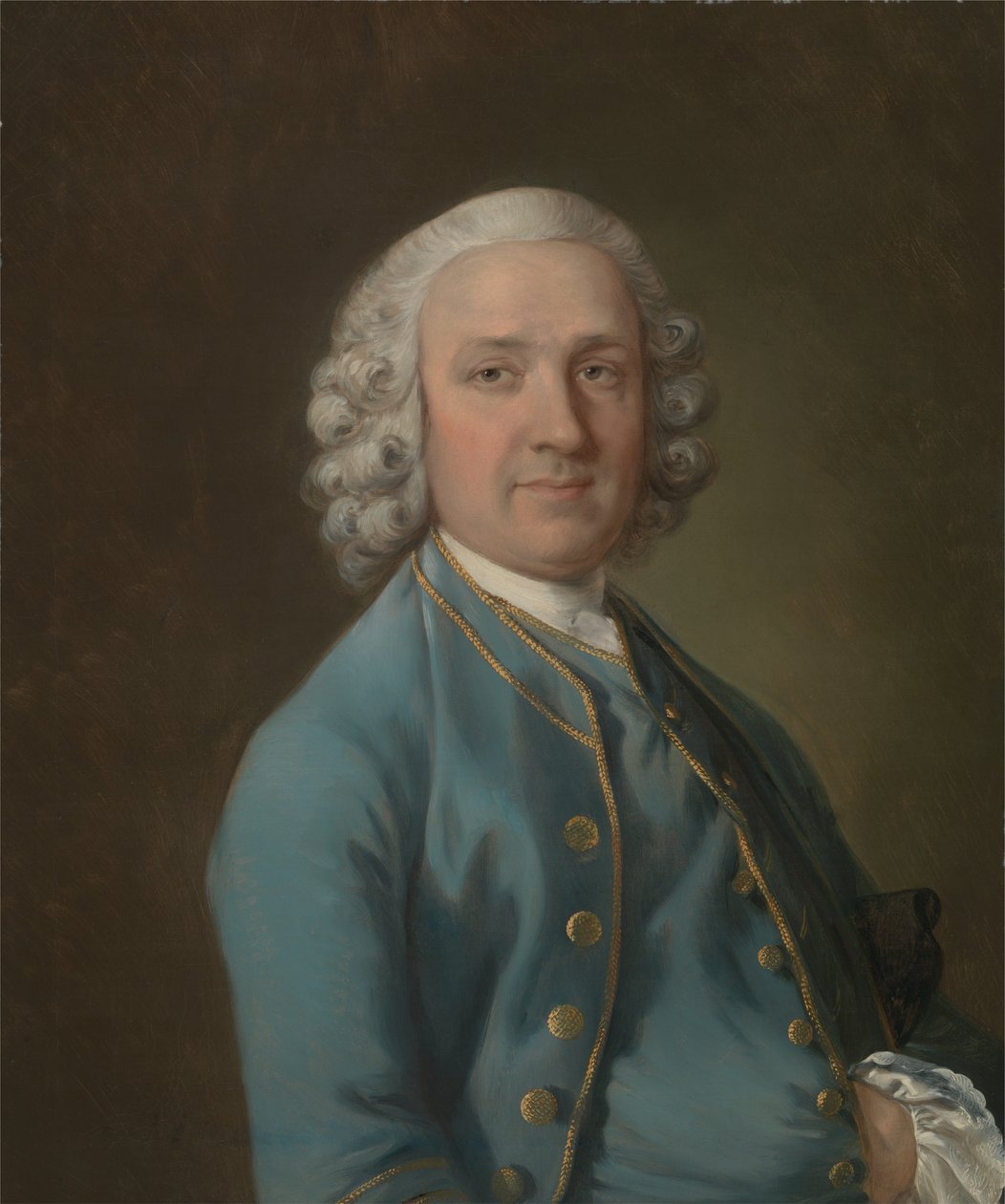 Bay Wood adında bir adam, dans ustası by Thomas Gainsborough