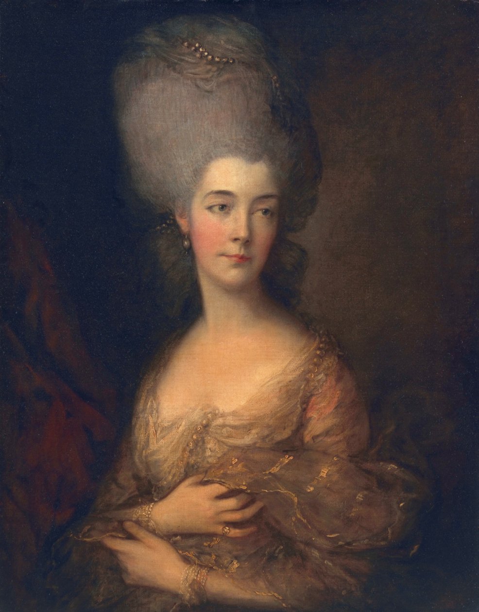 Anne, Cumberland Düşesi, c.1777 by Thomas Gainsborough