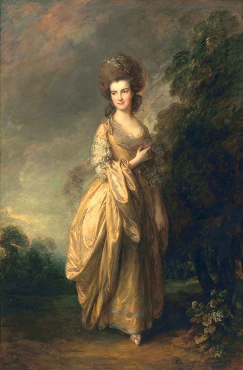 Elizabeth Beaufoy, daha sonra Elizabeth Pycroft, c.1780 by Thomas Gainsborough