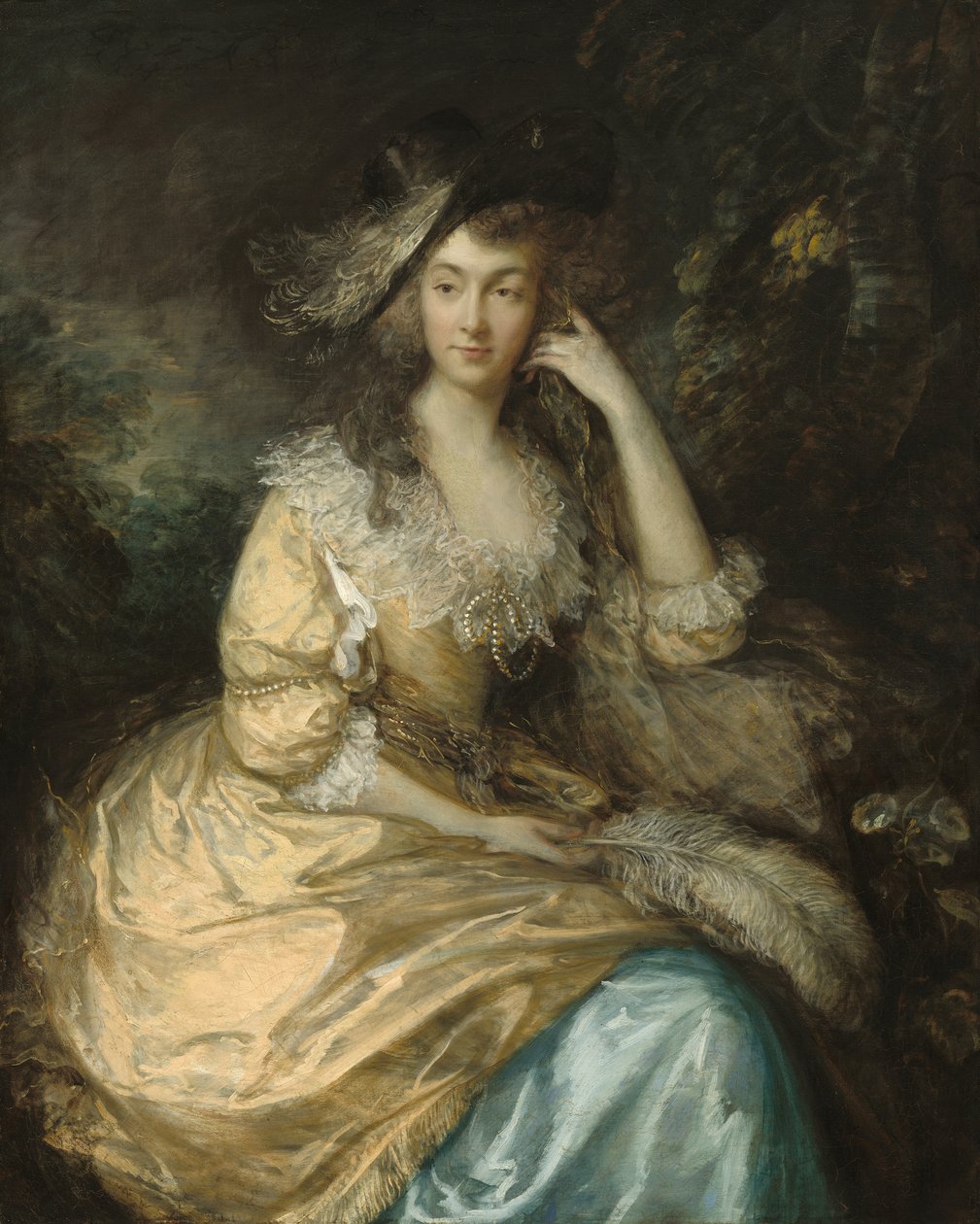 Frances Susanna, Leydi de Dunstanville, c.1786 by Thomas Gainsborough