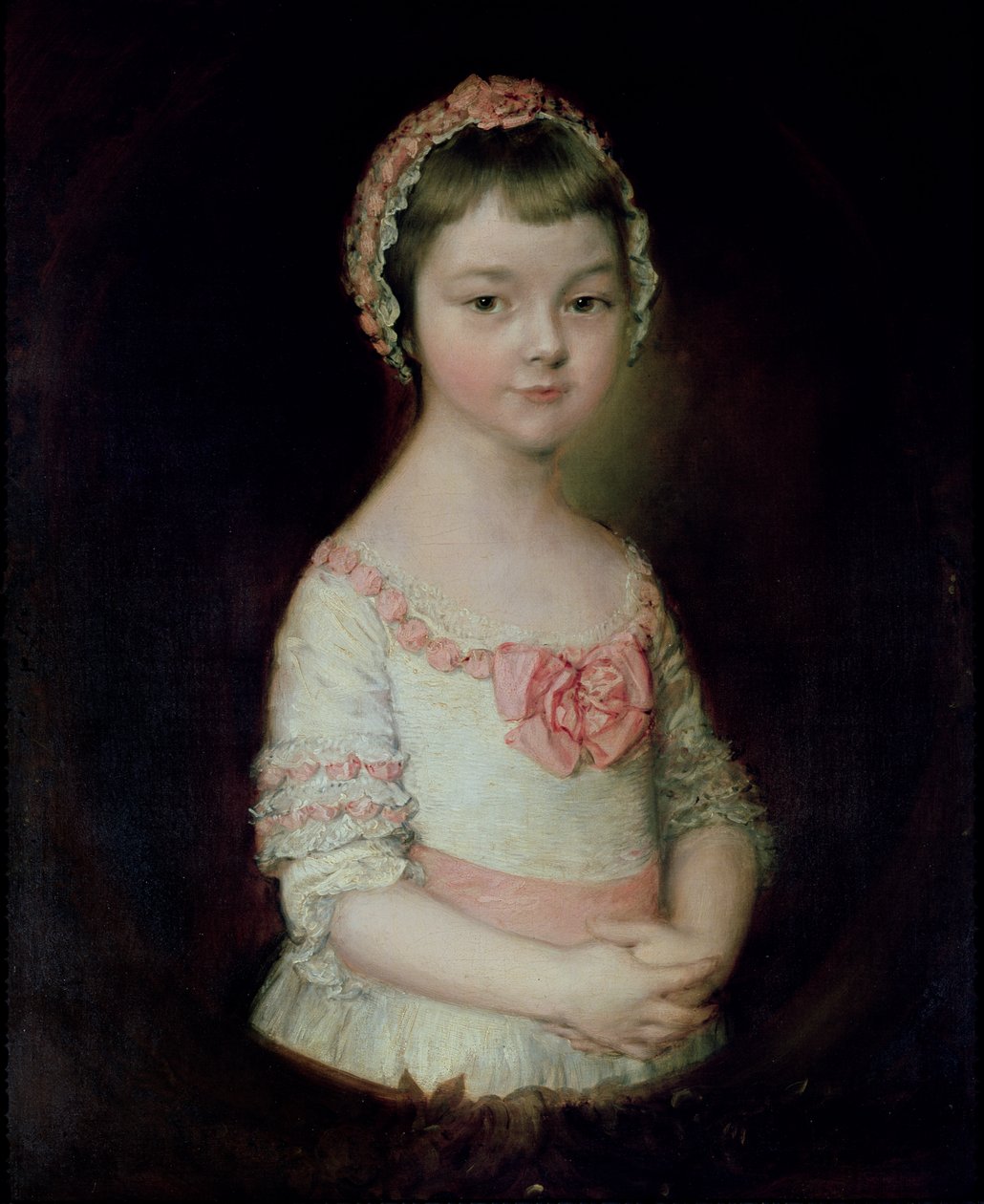 Georgiana Spencer, sonradan Devonshire Düşesi by Thomas Gainsborough