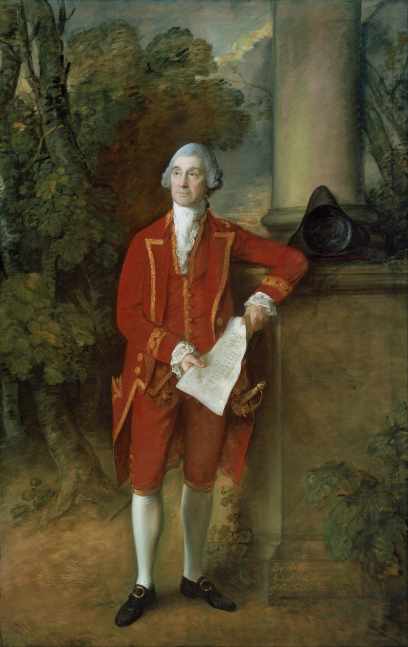 Seighford Hall, Stafford John Eld by Thomas Gainsborough