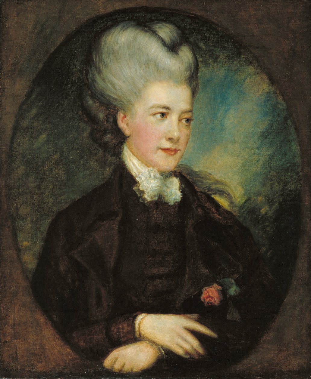 Leydi Georgiana Poyntz, Kontes Spencer by Thomas Gainsborough